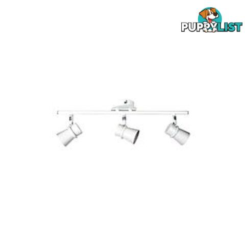 Led Ready Gu10 Adjustable Triple Spotlight White - Spotlight - 9324879204880