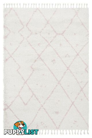 Saffron Yapboz Pink Rug - Unbranded - 9375321878456