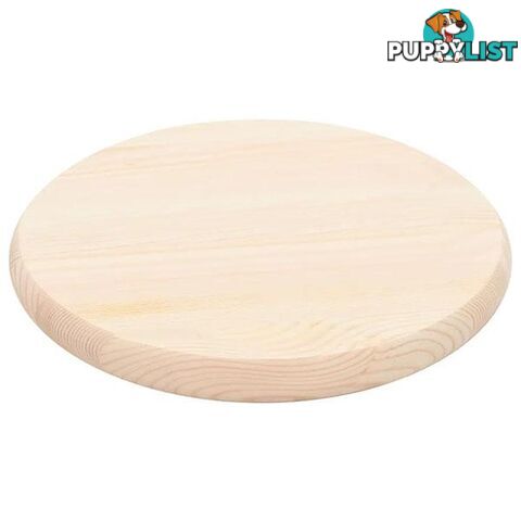 Natural Pinewood Round Table Top - Unbranded - 9476062105204