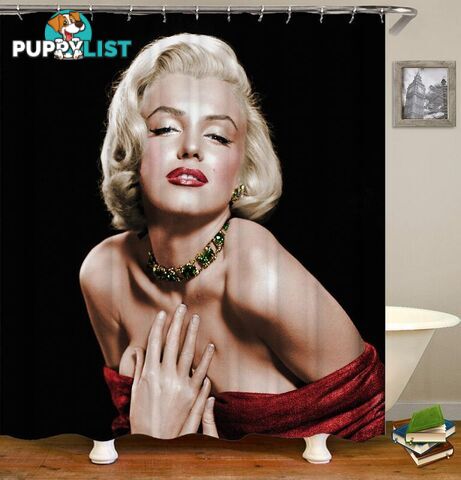 Sensual Marilyn Monroe Shower Curtain - Curtain - 7427046013512