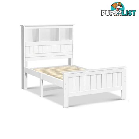 Artiss King Single Wooden Timber Bed Frame - Artiss - 7427046196864