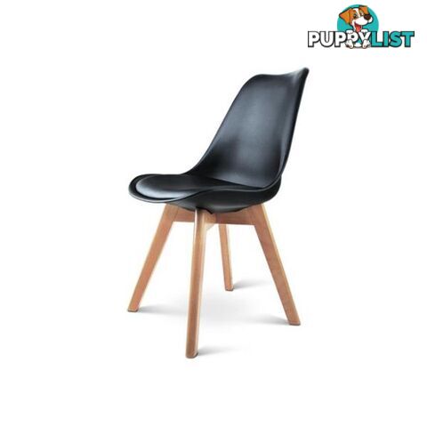 Set of 4 Dining Chair PU - Artiss - 4344744396422