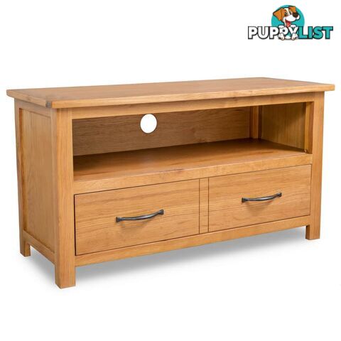 TV Cabinet Oak 90 x 35 x 48 Cm - Unbranded - 7427046393997