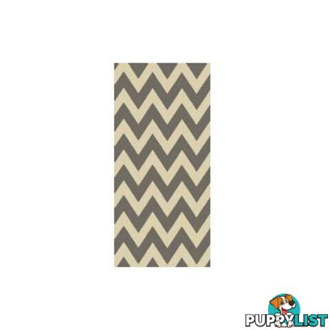 Picasso Chevron Dark Grey Home Rug - Unbranded - 9324373027534