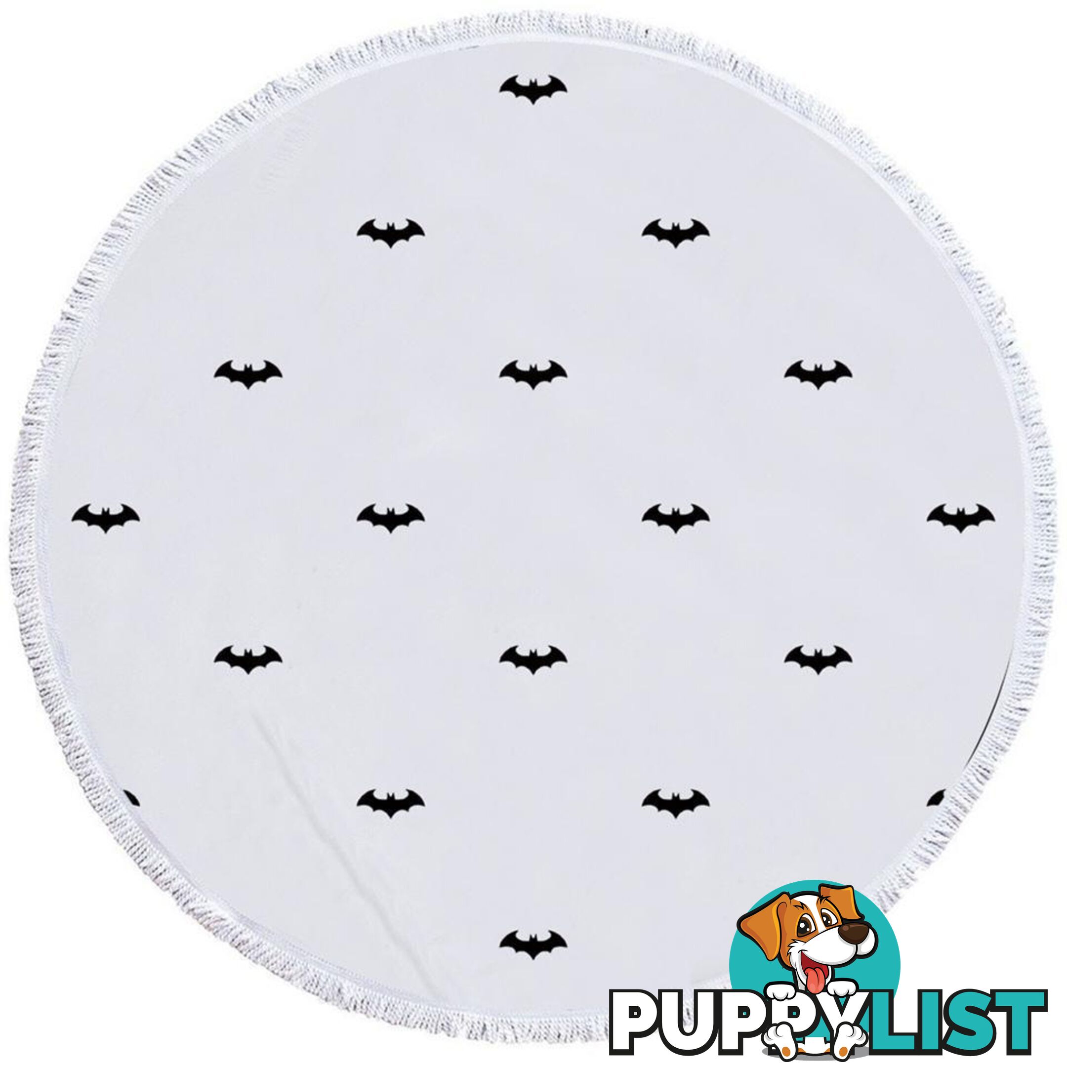 Batman Sign Pattern Beach Towel - Towel - 7427046320078