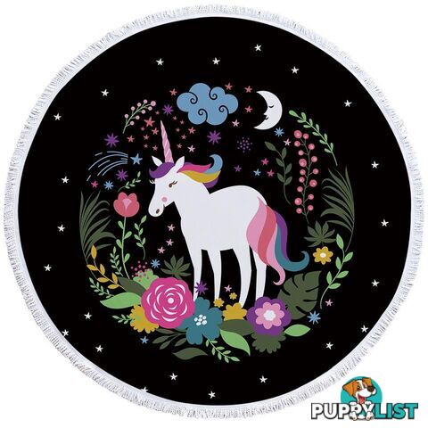 Night Skies Unicorn Beach Towel - Towel - 7427046312264