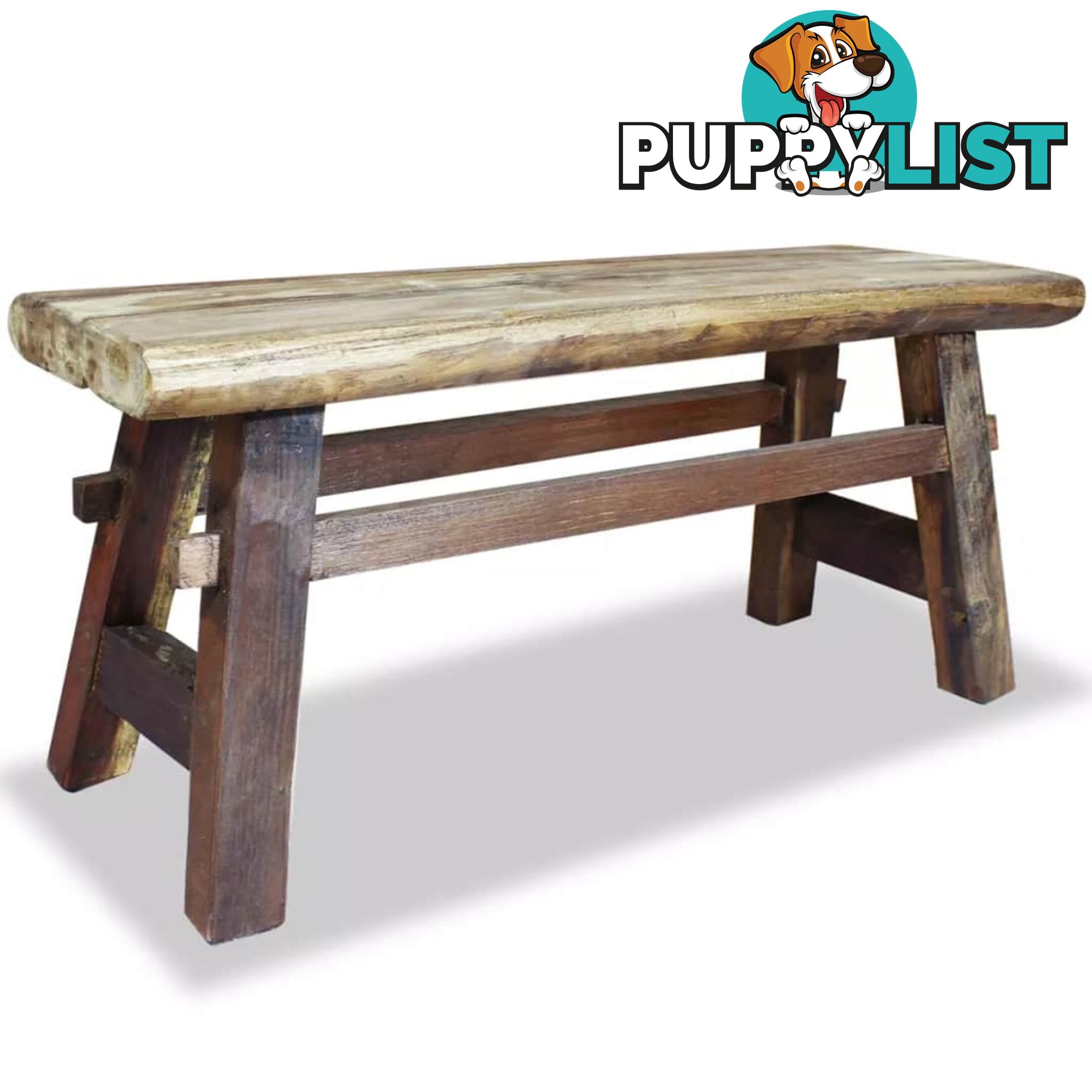 Bench Solid Reclaimed Wood 100 x 28 x 43 Cm - Unbranded - 9476062043254