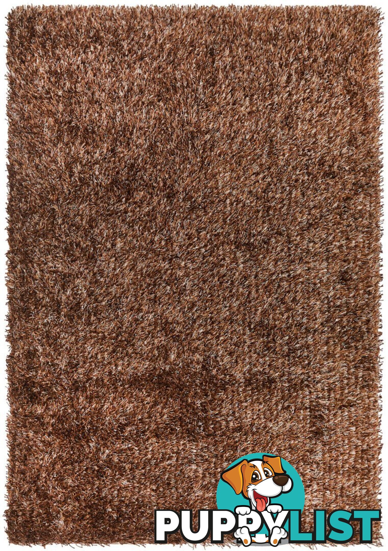 Orlando Collection Dark Brown Rug - Unbranded - 787976580384