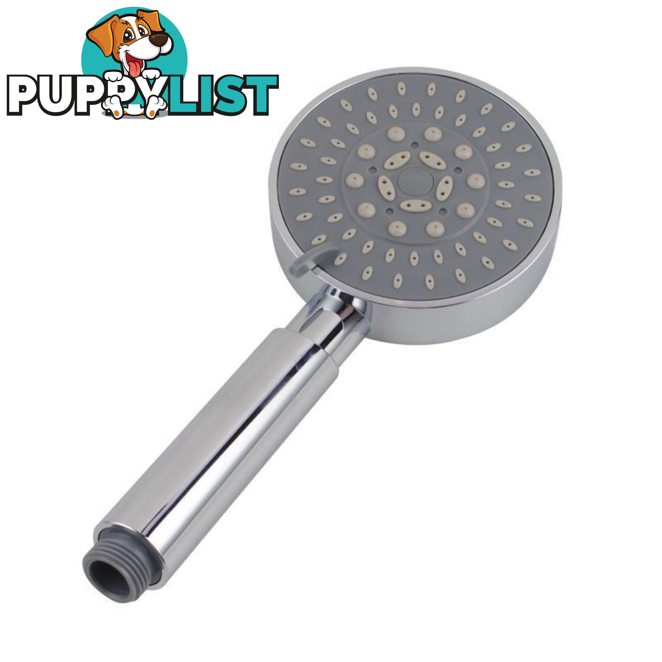 Chrome 5 Function Round Hand held Shower Only 235mm*100mm - Unbranded - 4326500447845