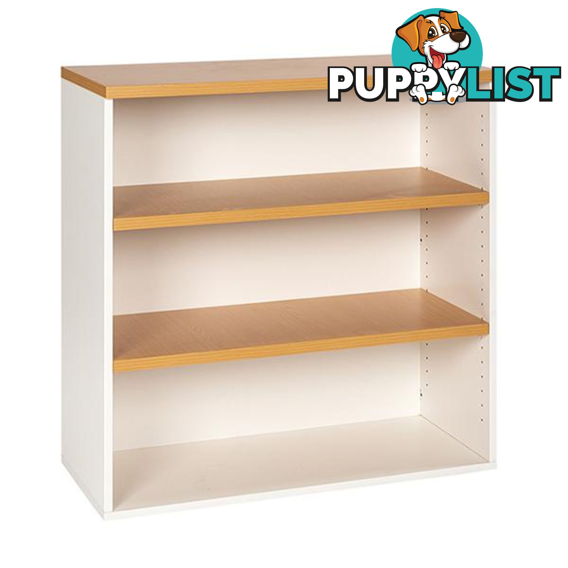 Bookcase With Solid Back 900x900 Australian Made - Unbranded - 787976637637
