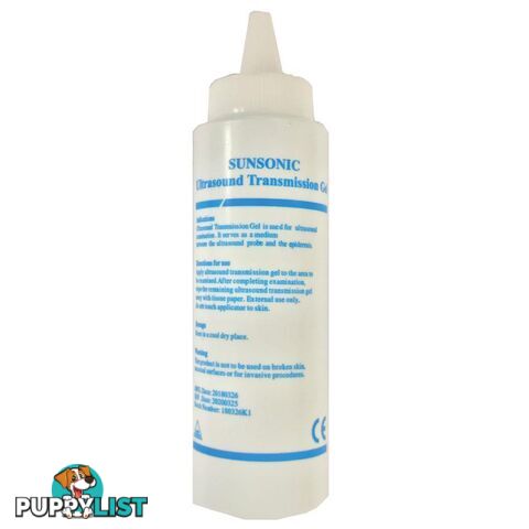 Sunsonic Ultralsound Transmisson Gel 250ml - Sunsonic - 9476062092252