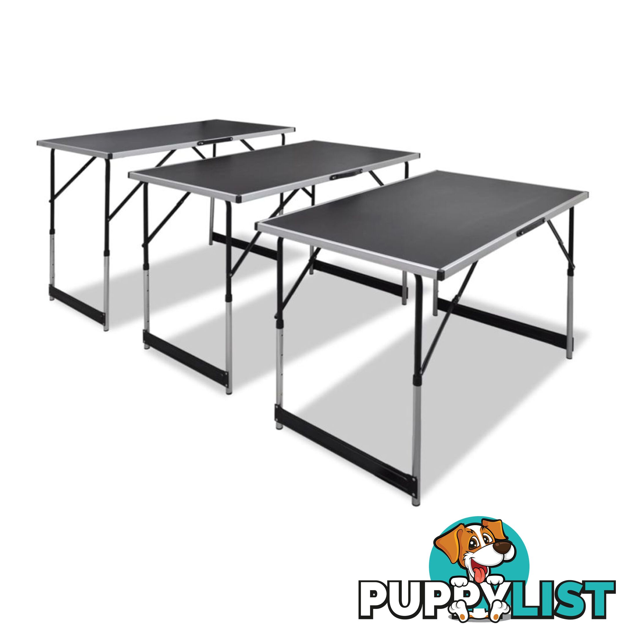 Fold-Able Pasting Table Height Adjustable (3 Pcs) - Unbranded - 4326500423658