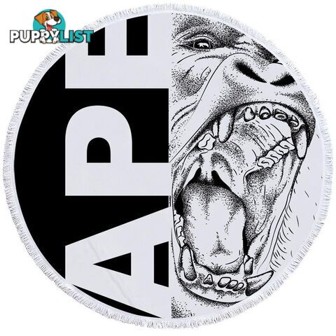 Ape Beach Towel - Towel - 7427046344272