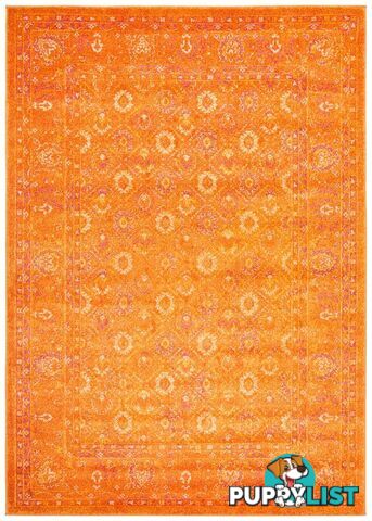 Radiance Burnt Orange Rug - Unbranded - 9375321886857