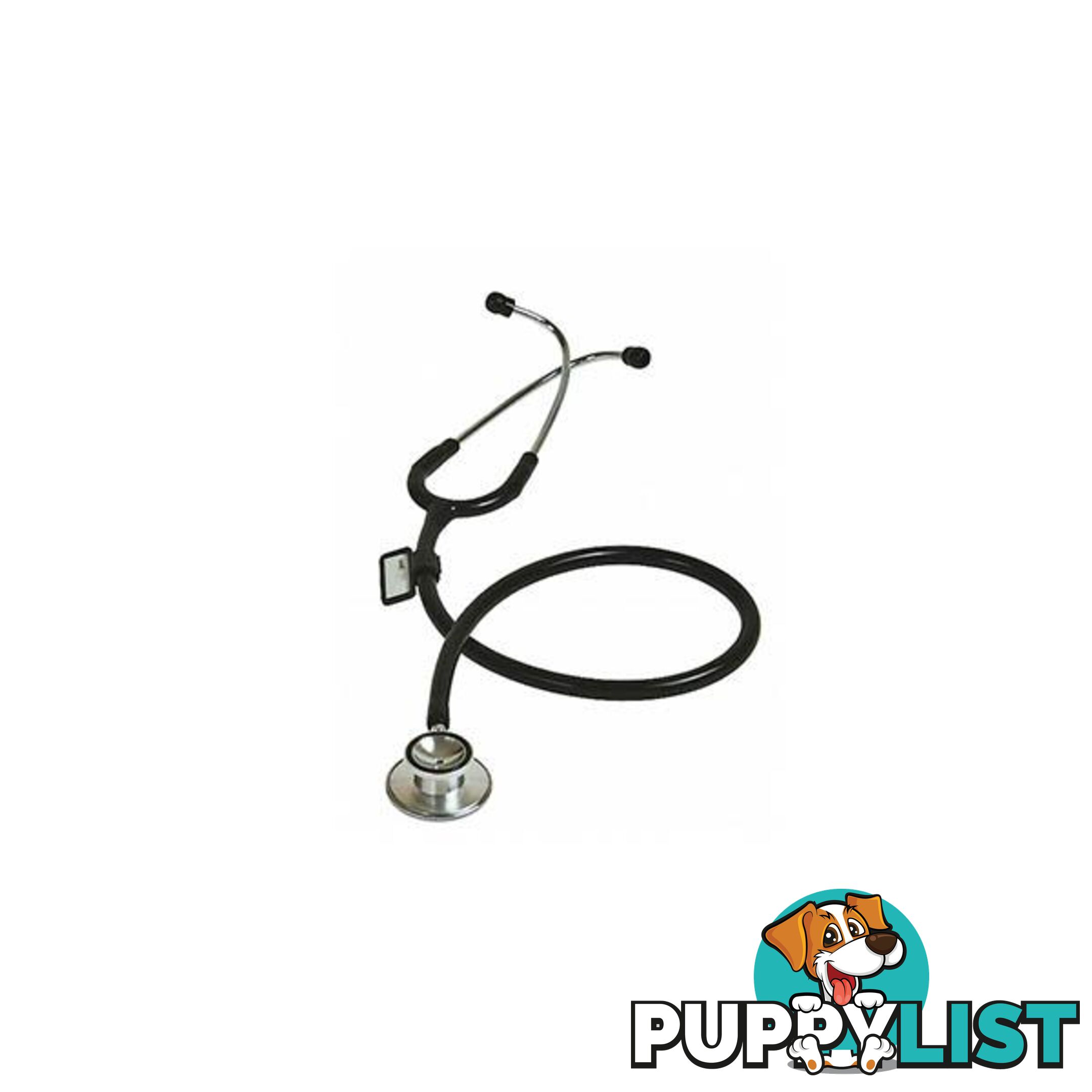 Dual Head Stethoscope Black - Stethoscope - 7427046222365