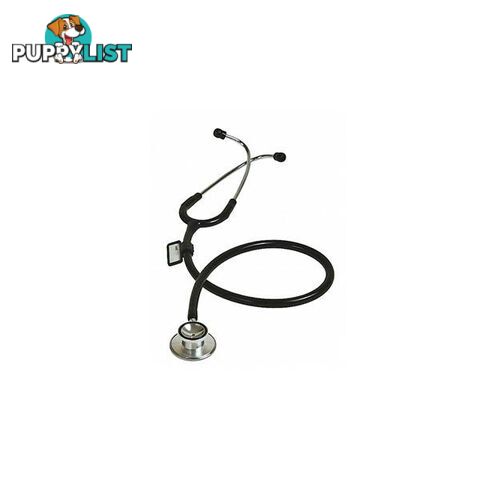 Dual Head Stethoscope Black - Stethoscope - 7427046222365