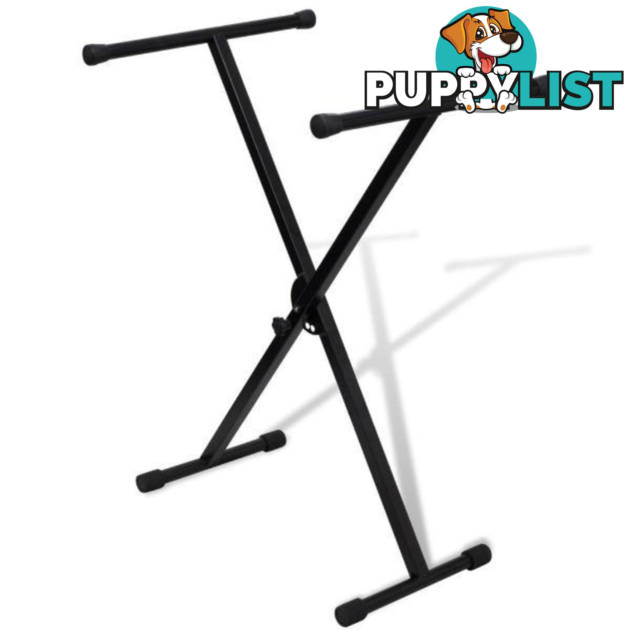 Adjustable Single Braced Keyboard Stand X-Frame - Unbranded - 4326500419996