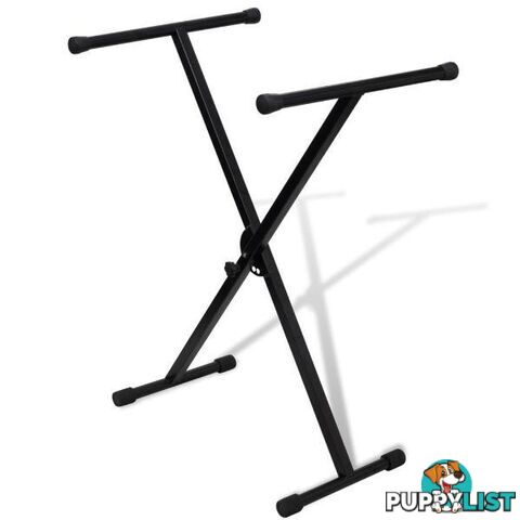 Adjustable Single Braced Keyboard Stand X-Frame - Unbranded - 4326500419996