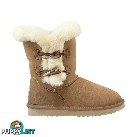 Comfort Me Australian Made 2 Button Shark Ugg Boot - Comfort Me - 787976609047