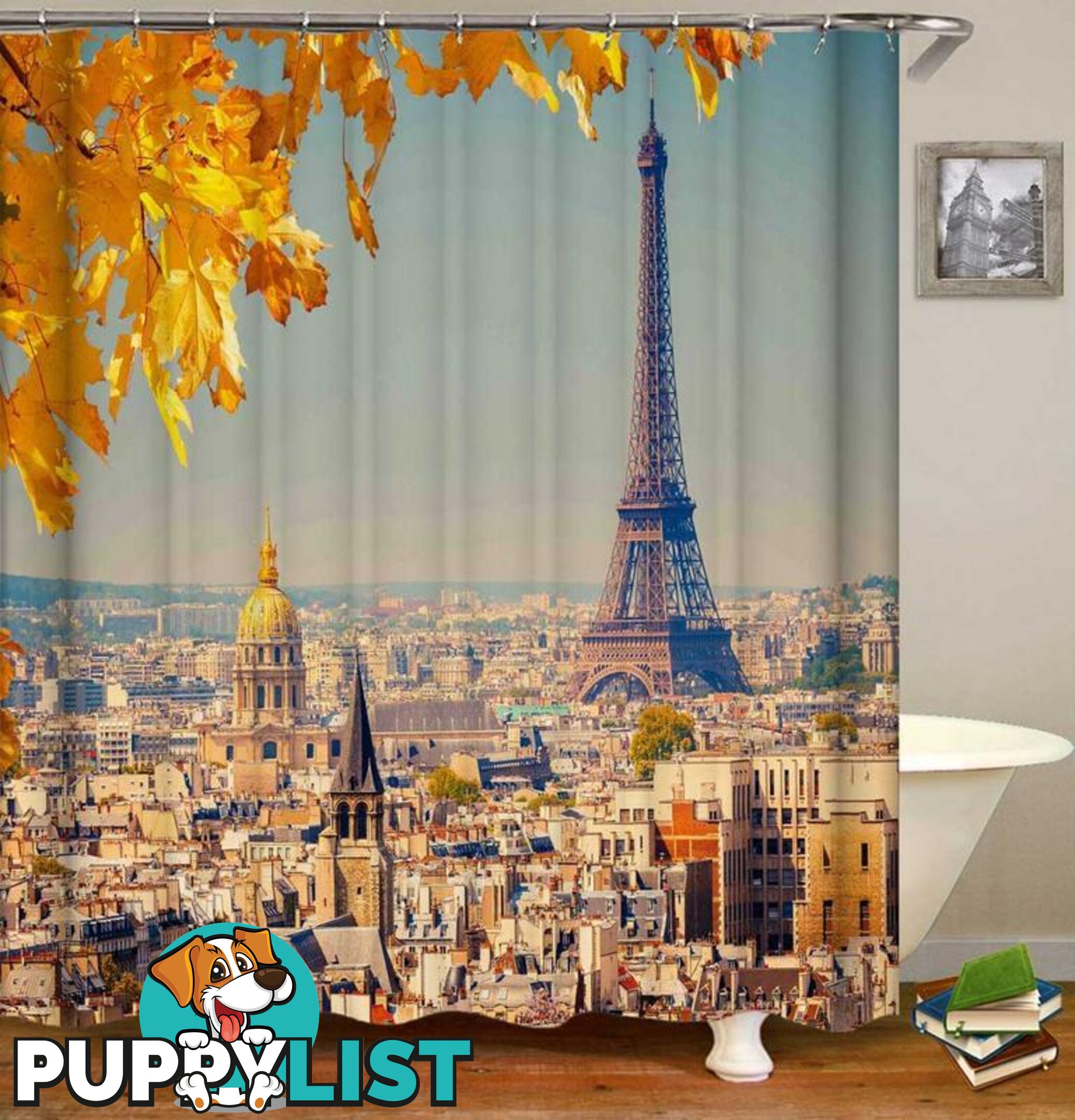 Shower Curtains Parisâ View - Curtain - 7427046082204