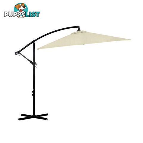 Milano Outdoor Umbrella Cantilever Garden Deck Patio Shade - Milano - 787976610012