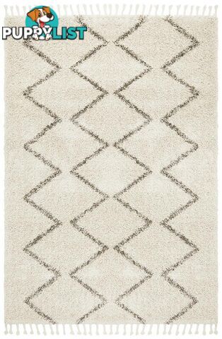 Saffron Zikzakli Natural Rug - Unbranded - 9375321877428