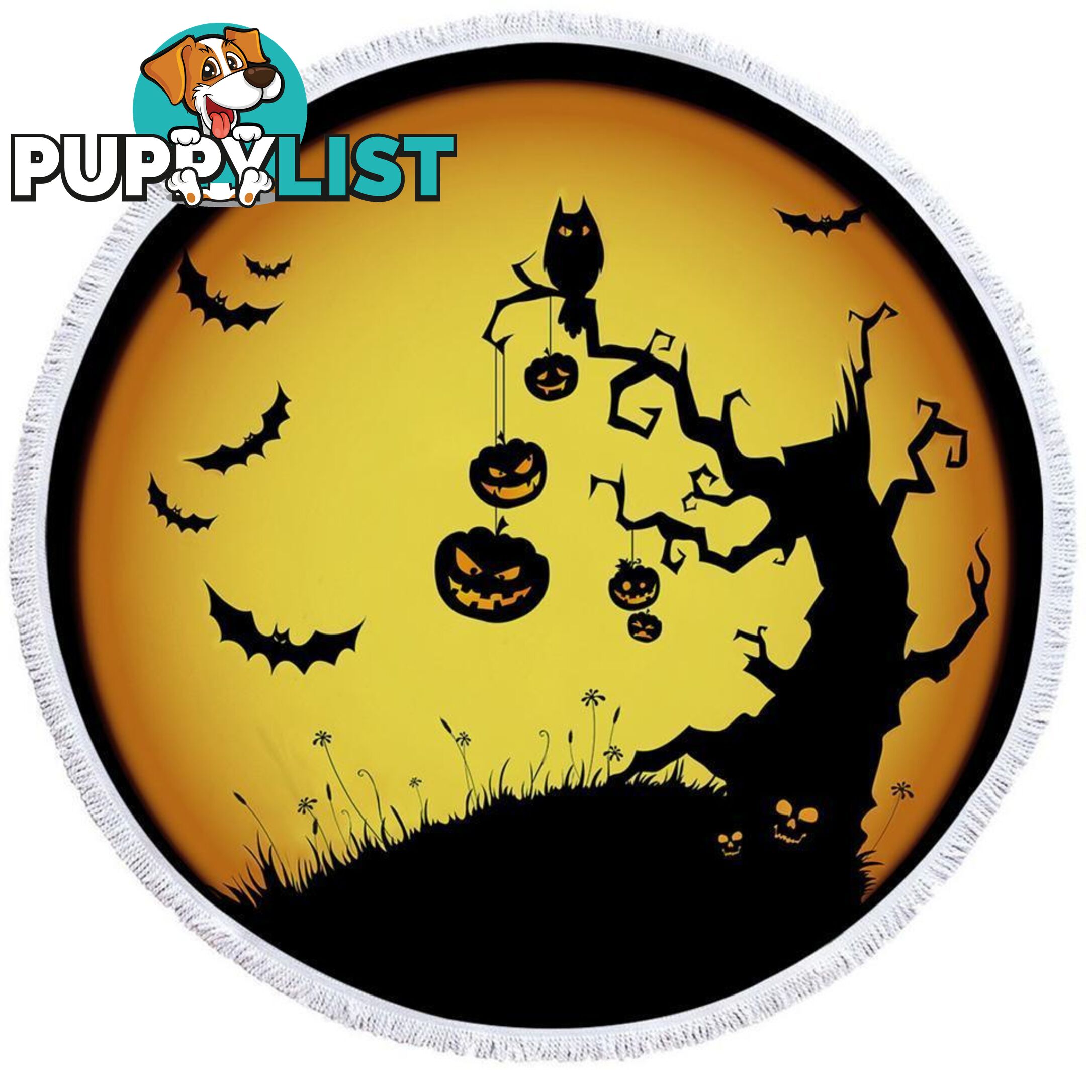 Scary Halloween Beach Towel - Towel - 7427046325240