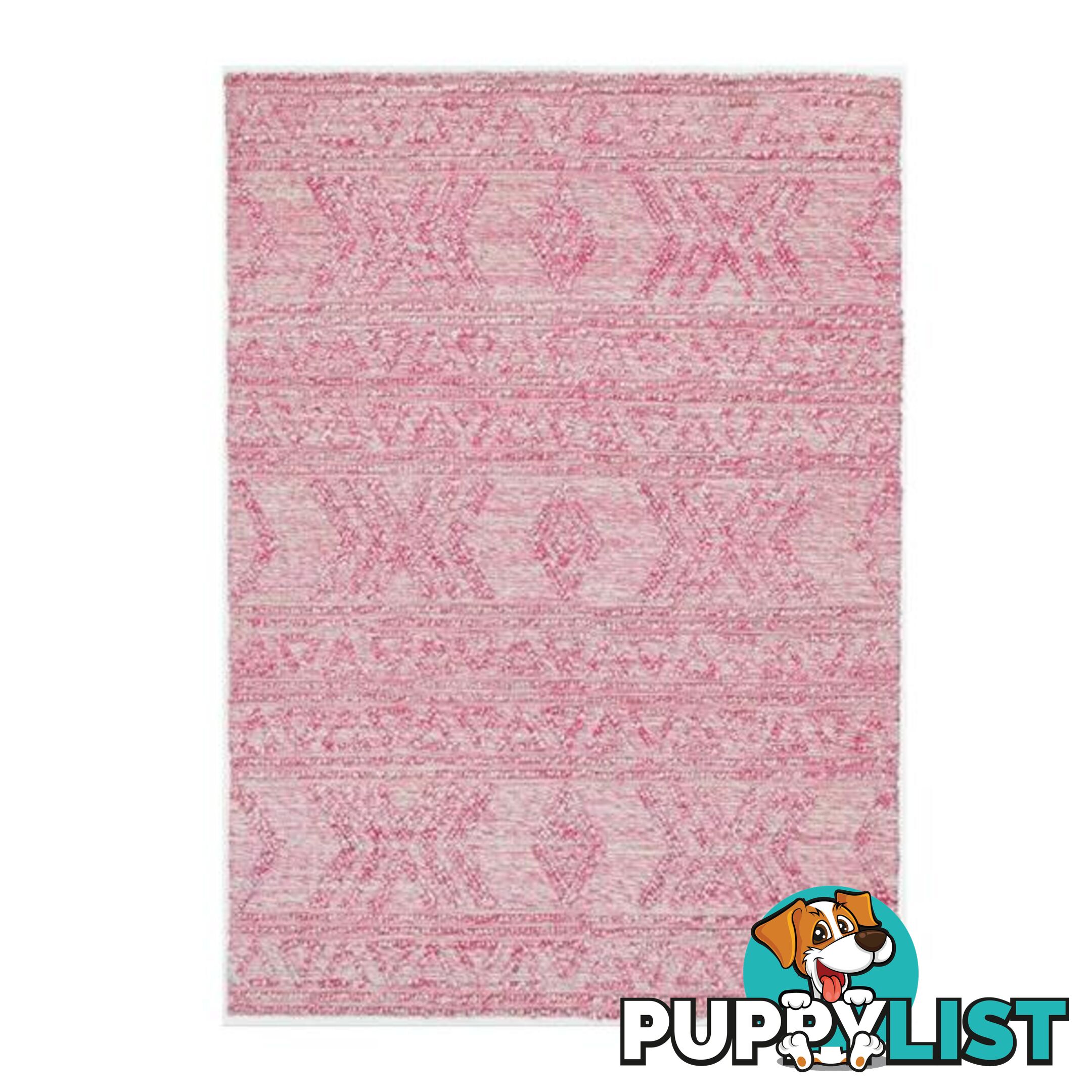 Braided Zair Transitional Abstract Blush Rug - Unbranded - 7427005876424