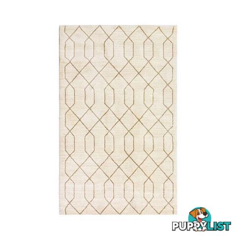 Beige Polyester Vogue Rug 160 X 230 Cm - Unbranded - 787976630218