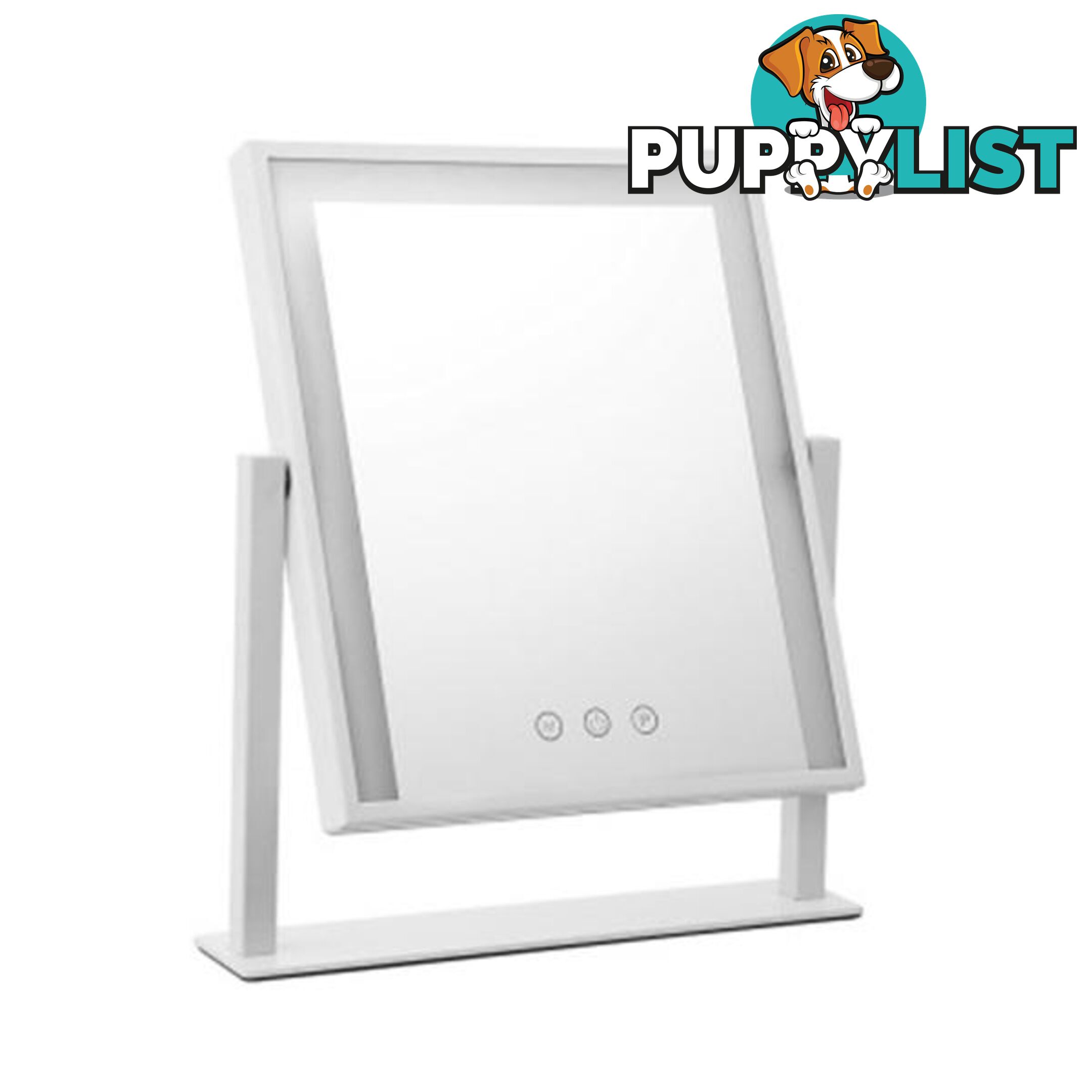 Hollywood Makeup Mirror With Dimmable Bulb Lighted Dressing Mirror - Embellir - 9350062279113