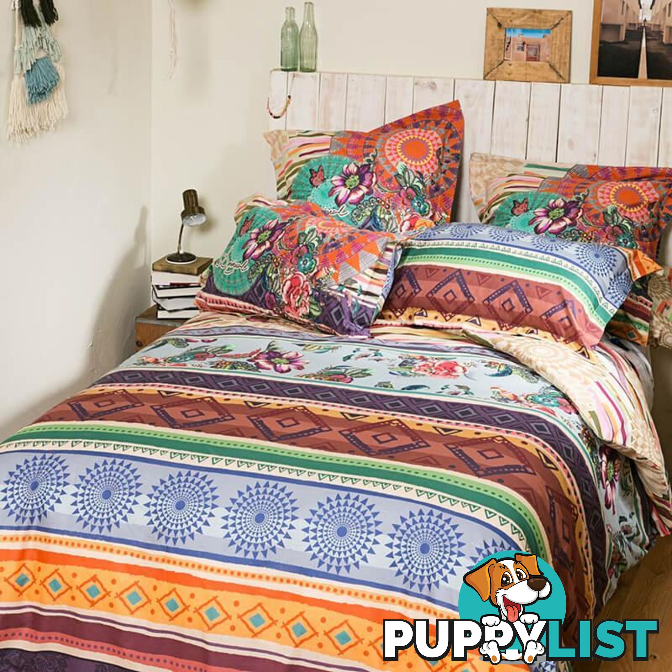 Bambury Tribal Galactic Quilt Cover Set - Bambury - 8434101828546