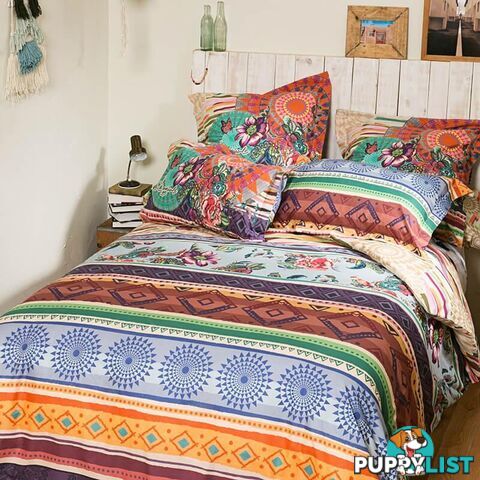 Bambury Tribal Galactic Quilt Cover Set - Bambury - 8434101828546