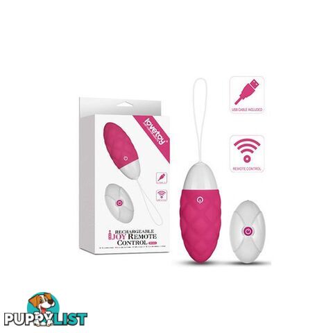 Ijoy Remote Wireless Control Rechargeable Egg - Adult Toys - 6970260907569