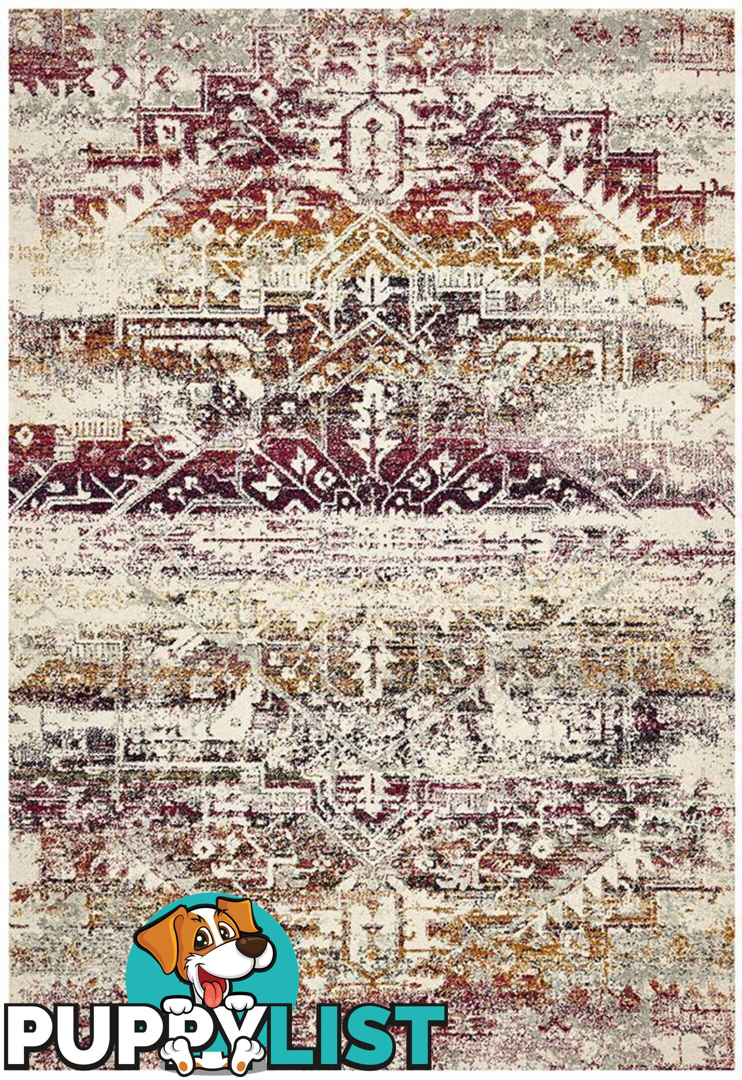 Museum Lili Fuschia Rug - Unbranded - 9375321849760