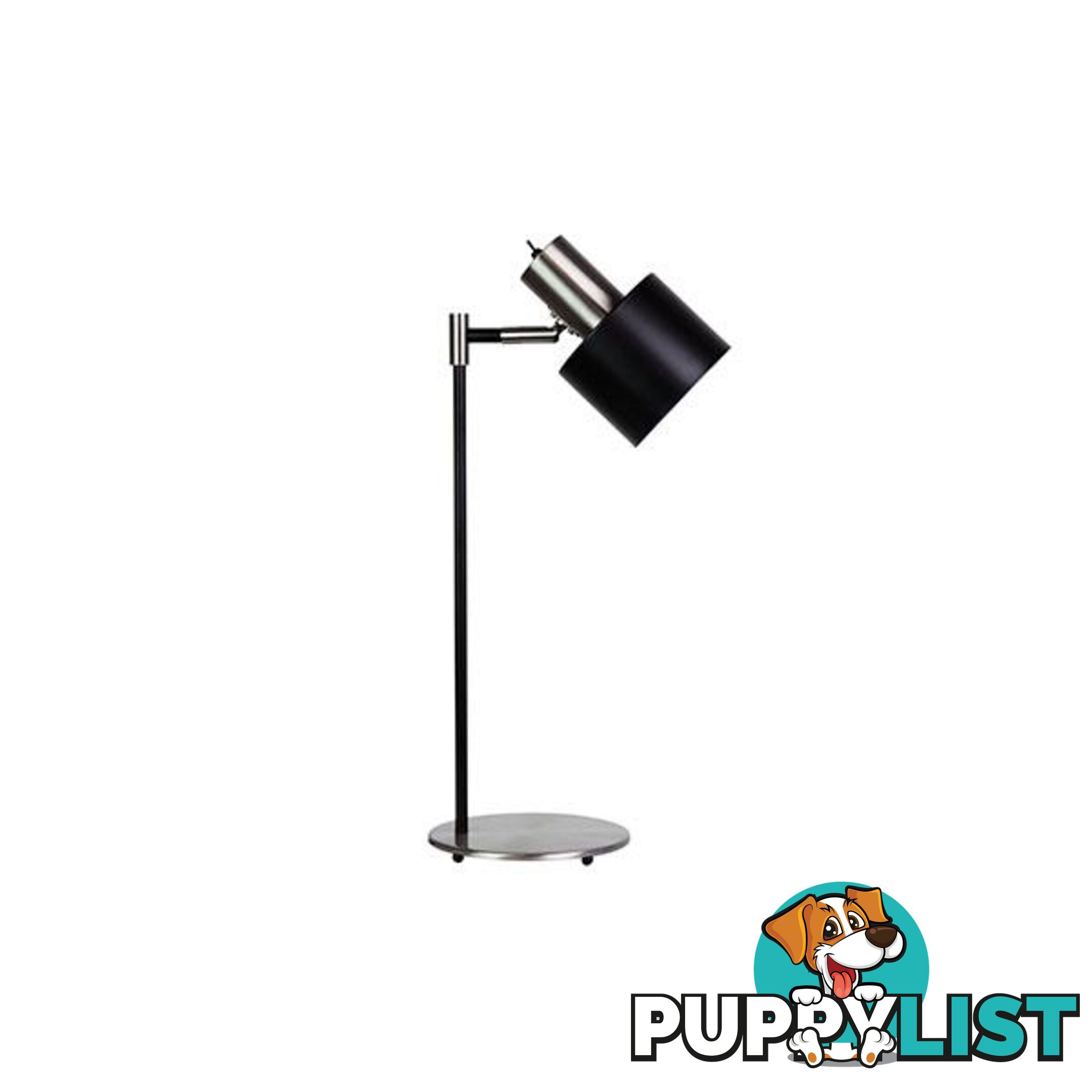 Ari Desk Brushed Chrome Mid Century Task Lamp - Task Lamp - 9324879214988