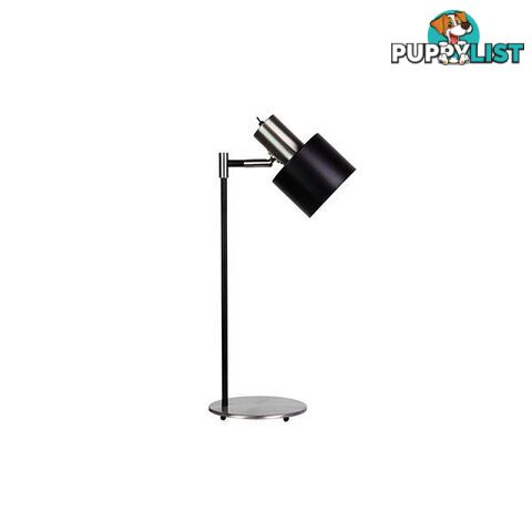 Ari Desk Brushed Chrome Mid Century Task Lamp - Task Lamp - 9324879214988