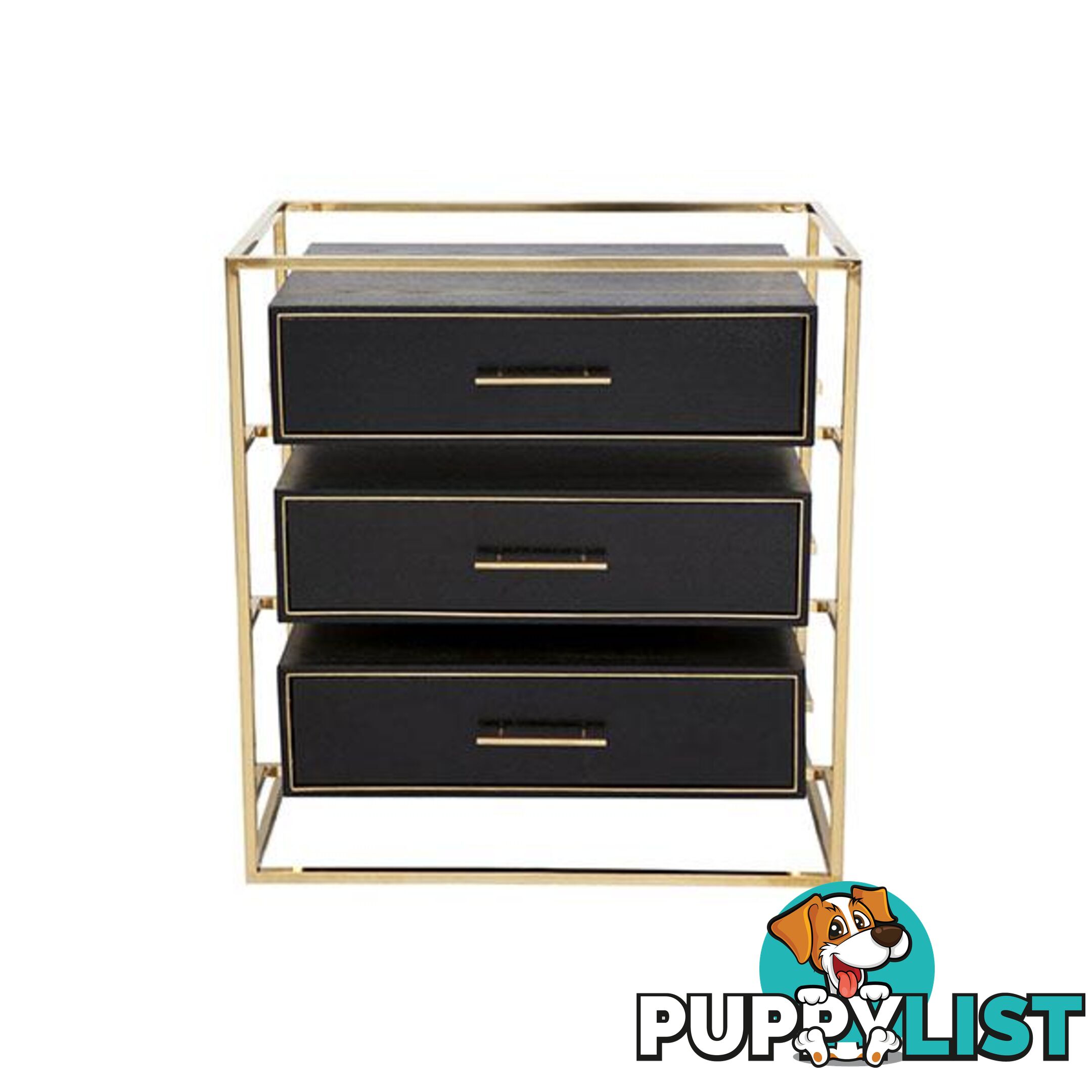 Vogue Bedside Table - Bedside table - 9320294097106