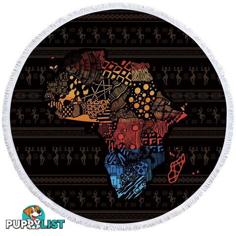 Africa Beach Towel - Towel - 7427046323413