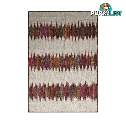 Flatweave Sari Sand Wool Rug - Unbranded - 7427005876356