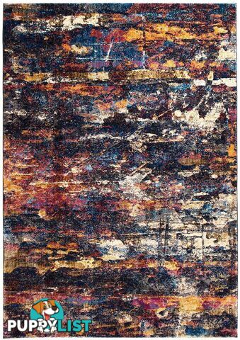 Dreamscape Splash Modern Midnight Rug - Unbranded - 8694561186734