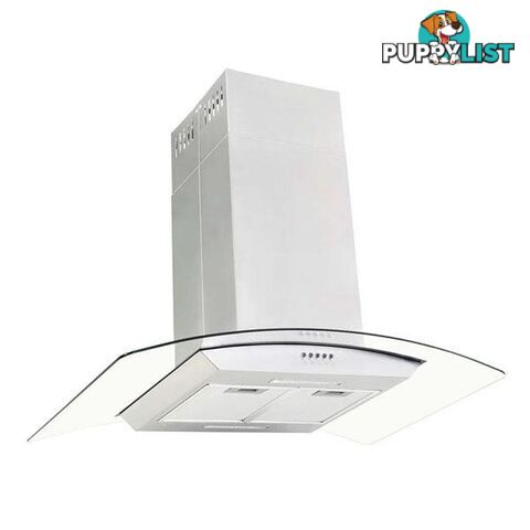 Island Range Hood 90 Cm Stainless Steel Led - Unbranded - 8718475589181