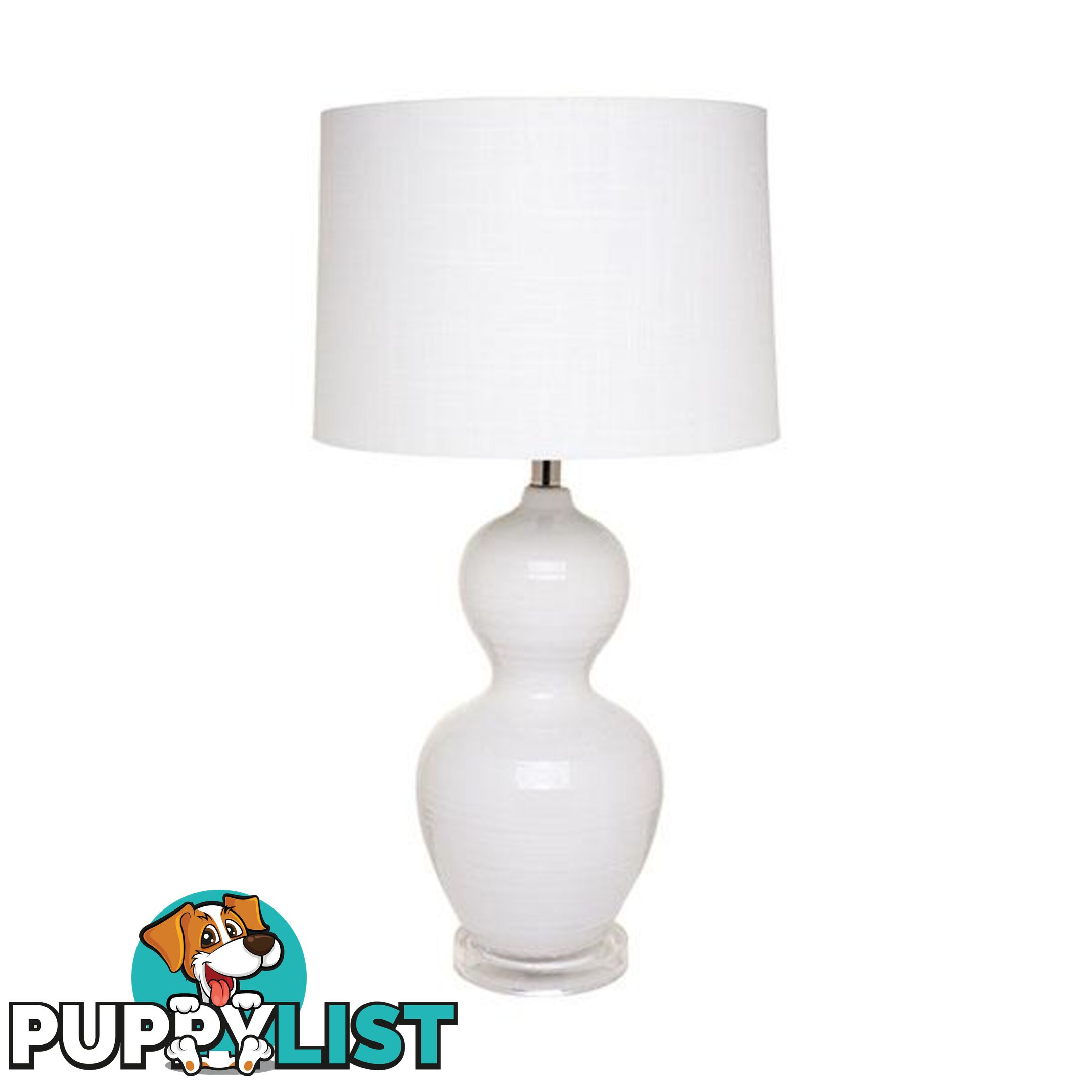 Bronte Table Lamp White - Table Lamp - 9320294095720