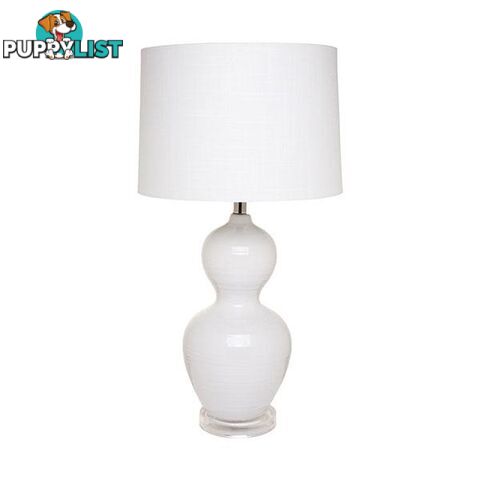 Bronte Table Lamp White - Table Lamp - 9320294095720