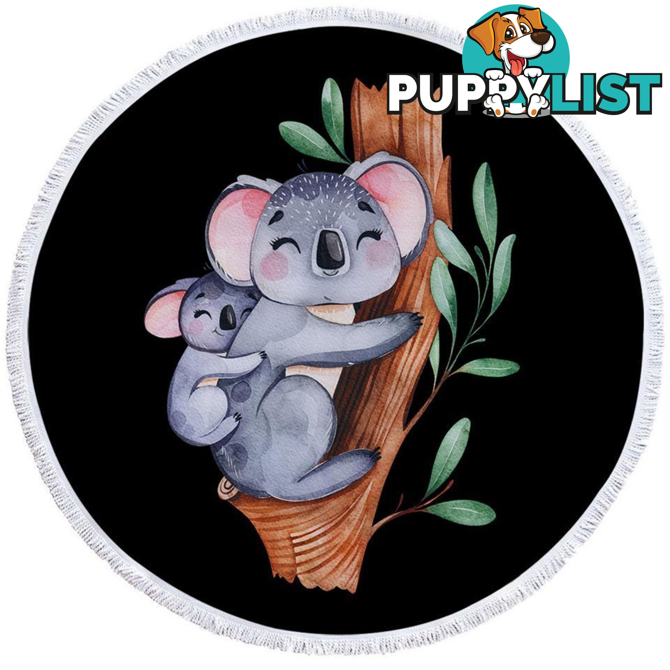 Cute Koalas Beach Towel - Towel - 7427046344777