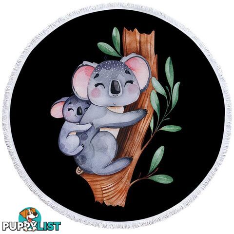 Cute Koalas Beach Towel - Towel - 7427046344777