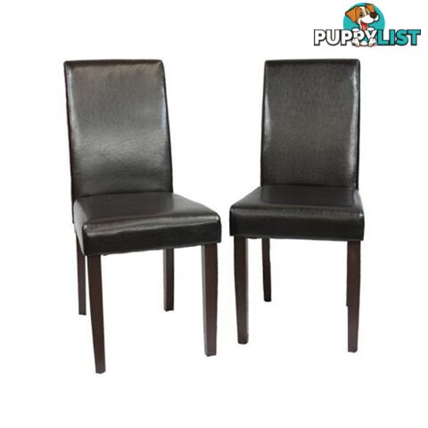 Montina Wooden Dining Chairs 2X - Unbranded - 7427046195645