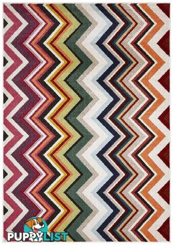 Gemini Colour Chevron Rug - Unbranded - 7427046369183