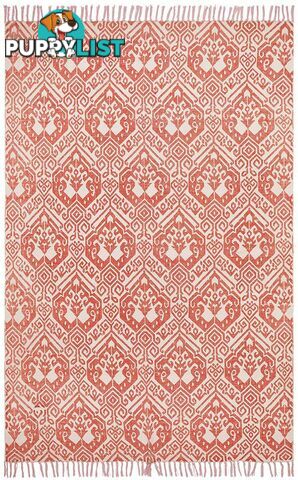 Zulu Totemic Passel Rust Rug - Unbranded - 9375321835398