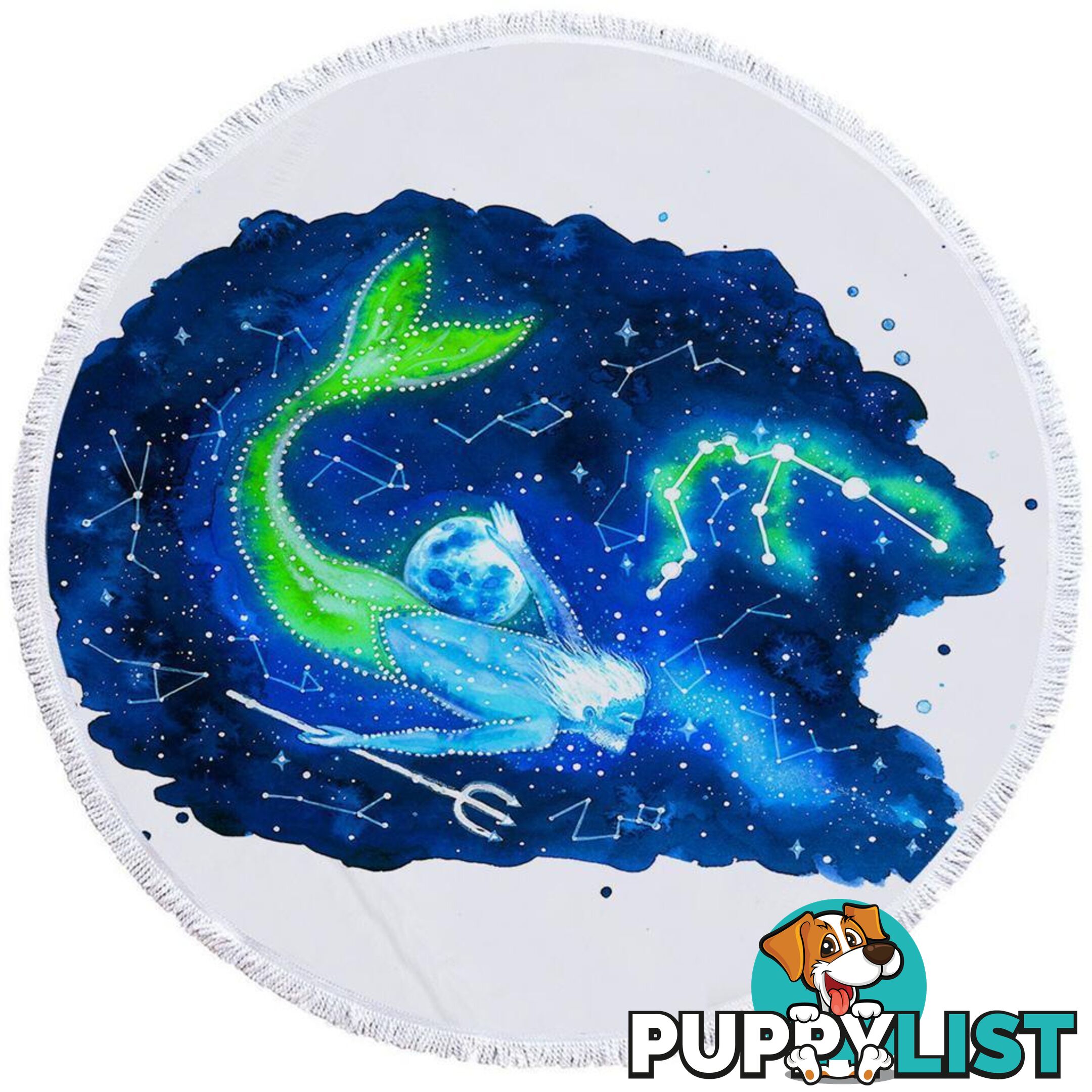 Zodiac Virgo Beach Towel - Towel - 7427046315722