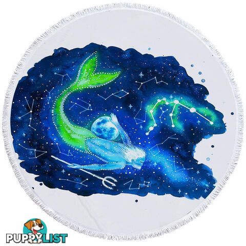 Zodiac Virgo Beach Towel - Towel - 7427046315722